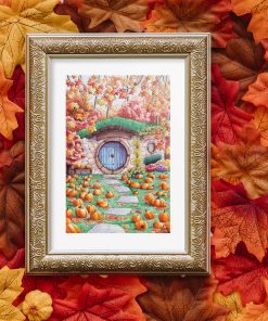 Alternative view of La Comté en automne – AFFICHE A3