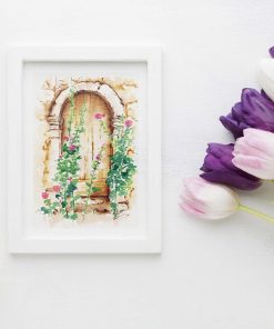 Alternative view of La porte cachée – AFFICHE A4