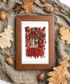 Alternative view of L&rsquo;automne à la fenêtre – AFFICHE A4